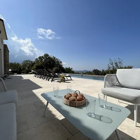 Maison De Maitre Albitru - Domaine Romella - Piscine - Vue Golfe St-florent * Vallecalle