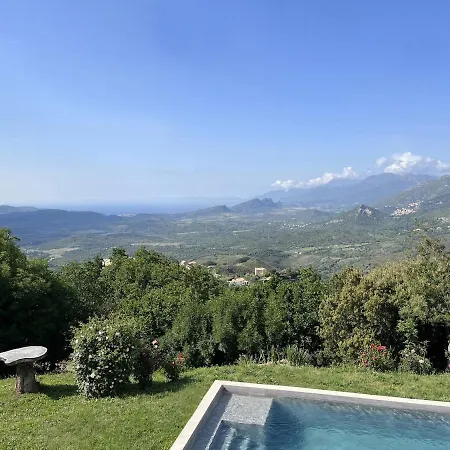 Maison De Maitre Albitru - Piscine - Vue Golfe St-florent * Vallecalle