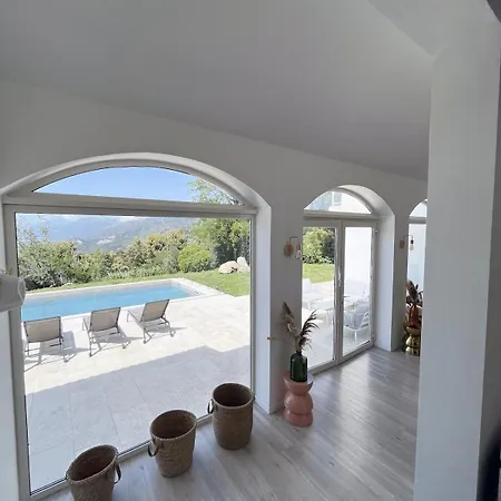 Maison De Maitre Albitru - Piscine - Vue Golfe St-florent Vallecalle