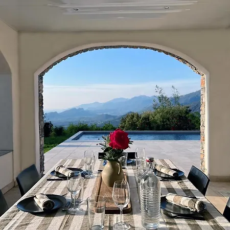 Maison De Maitre Albitru - Domaine Romella - Piscine - Vue Golfe St-florent * Vallecalle