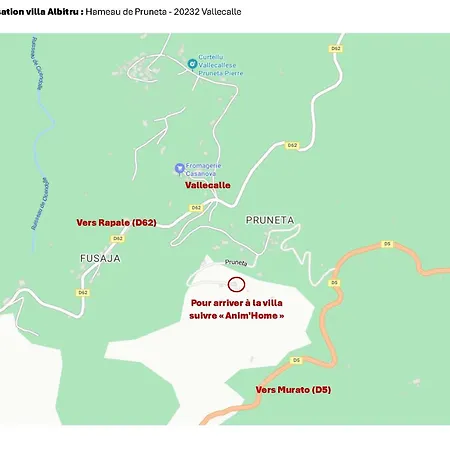 Villa Maison De Maitre Albitru - Domaine Romella - Piscine - Vue Golfe St-florent