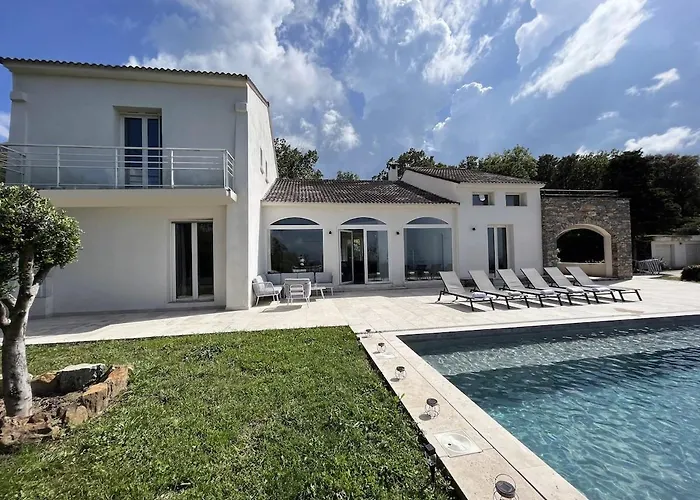 别墅 Maison De Maitre Albitru - Domaine Romella - Piscine - Vue Golfe St-florent *