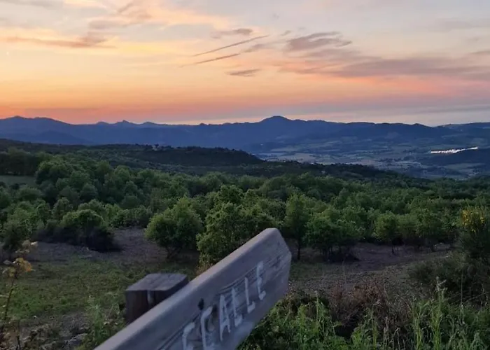 Maison De Maitre Albitru - Domaine Romella - Piscine - Vue Golfe St-florent 别墅 Vallecalle