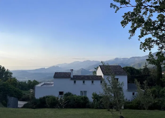 Maison De Maitre Albitru - Domaine Romella - Piscine - Vue Golfe St-florent *