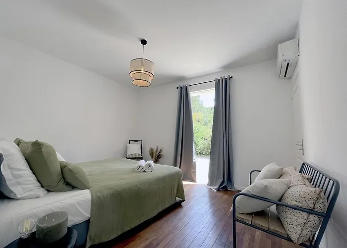 Maison De Maitre Albitru - Domaine Romella - Piscine - Vue Golfe St-florent 别墅 *